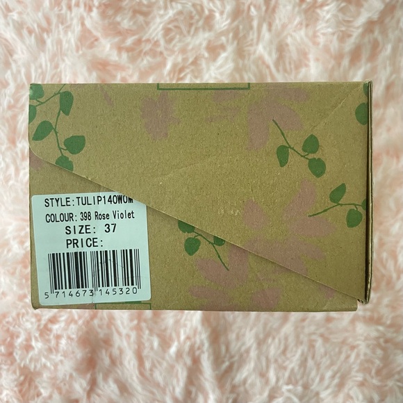 Ilse Jacobsen Tulip 140 slip on laser cut sneaker pink US 6.5-7 EU 37 NIB - Picture 9 of 9